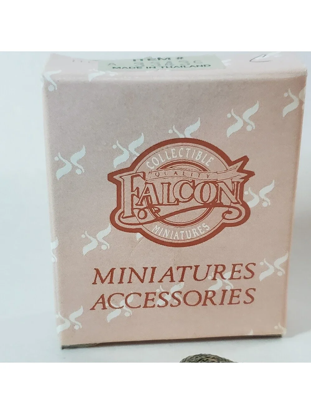 Vintage New Old Stock Falcon Miniatures Accessories Box of 2 Hedgehogs 1:12Scale